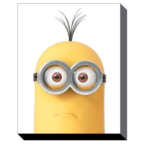 Minion Kevin Close Up Canvas Print (40cm x 50cm) £29.99